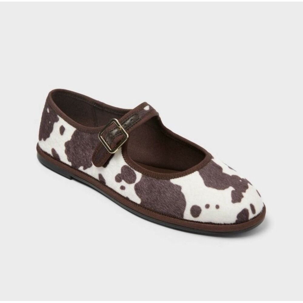 Universal Thread Halston Mary Jane Flats Memory Foam Insole Size 10 NWT NWOB
